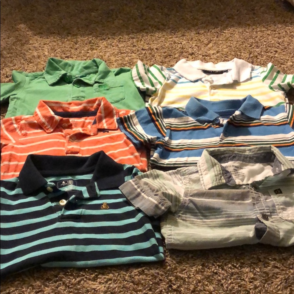 5/$25 18-24 mo short sleeve lot